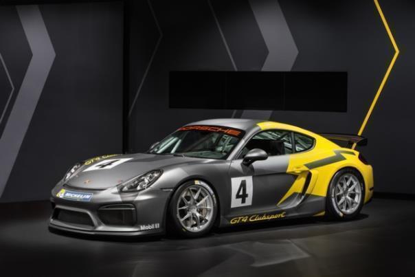 Neuer Porsche Cayman GT4 Clubsport für die Rennstrecke